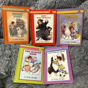 Molly Albright chapter books Hard Cover Lot Of 5 VTG 80s